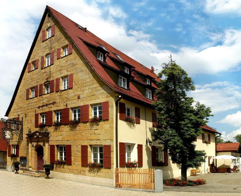 Landgasthof Und Hotel Weisser Lowe Eckental Exterior foto